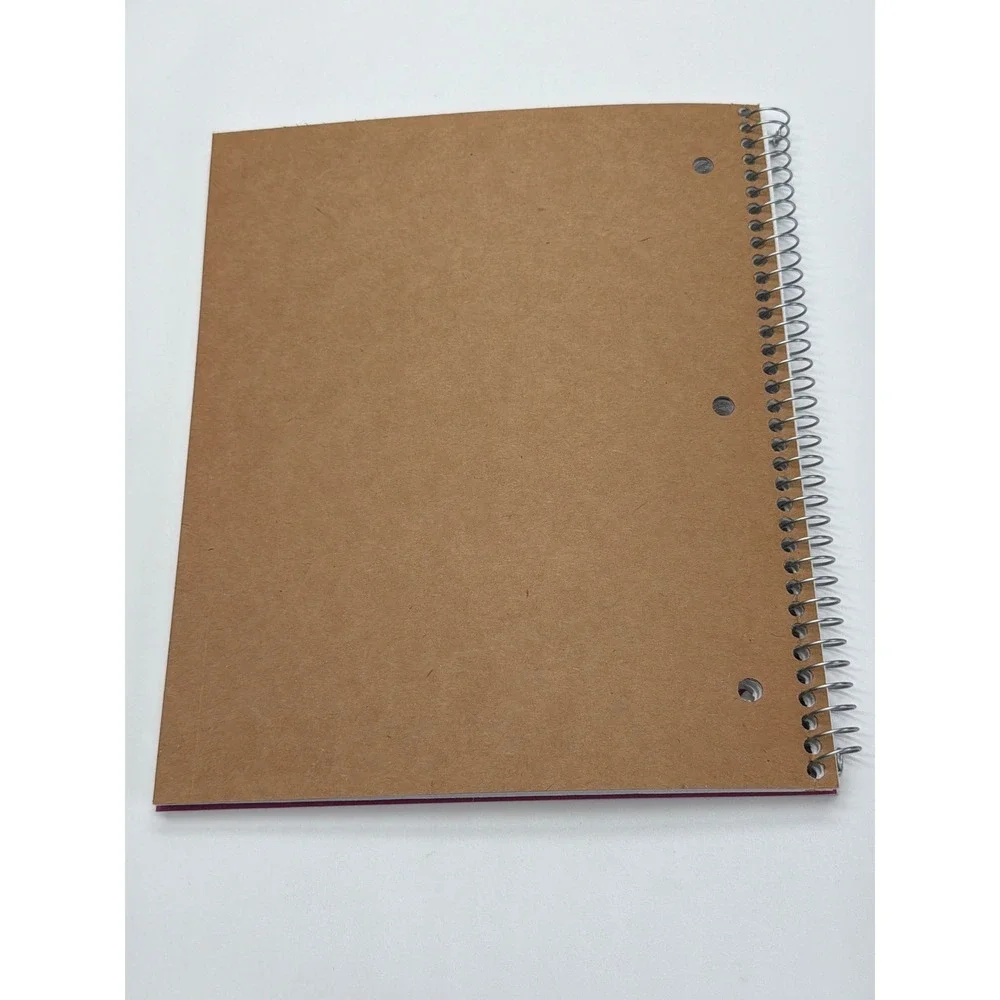 Five Star 1 Subject Spiral Notebook College Ruled 100 Sheets Purple 06206 USA